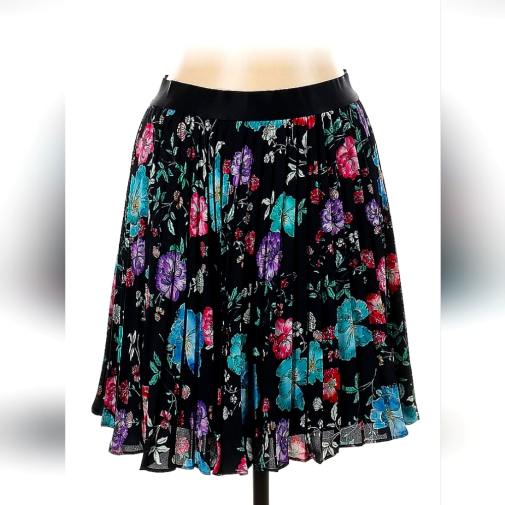 Express floral skirt